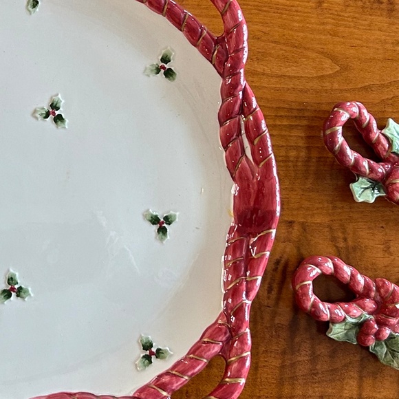 Vintage Fritz and Floyd Christmas Platter - Picture 5 of 8